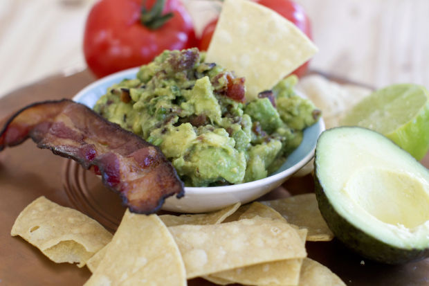 Maple bacon guacamole